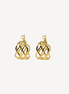 Boucle d'oreilles Kathleen Golds En Acier Inoxydable