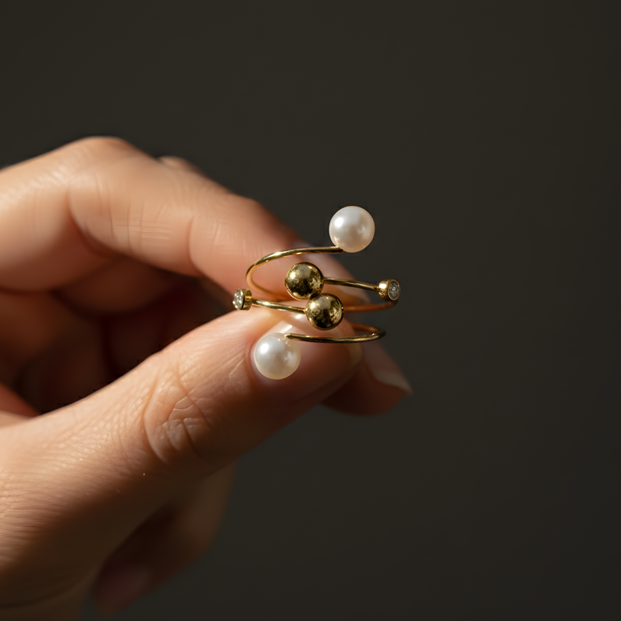 Bagues Carolann Acier Inoxydable