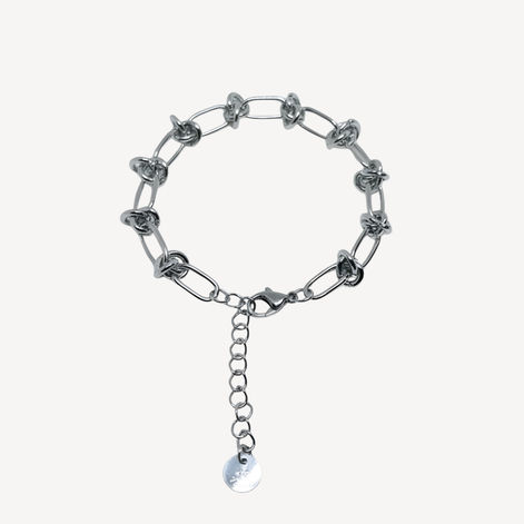 Bracelet Chaîne Jenny en Acier 316 Argenté