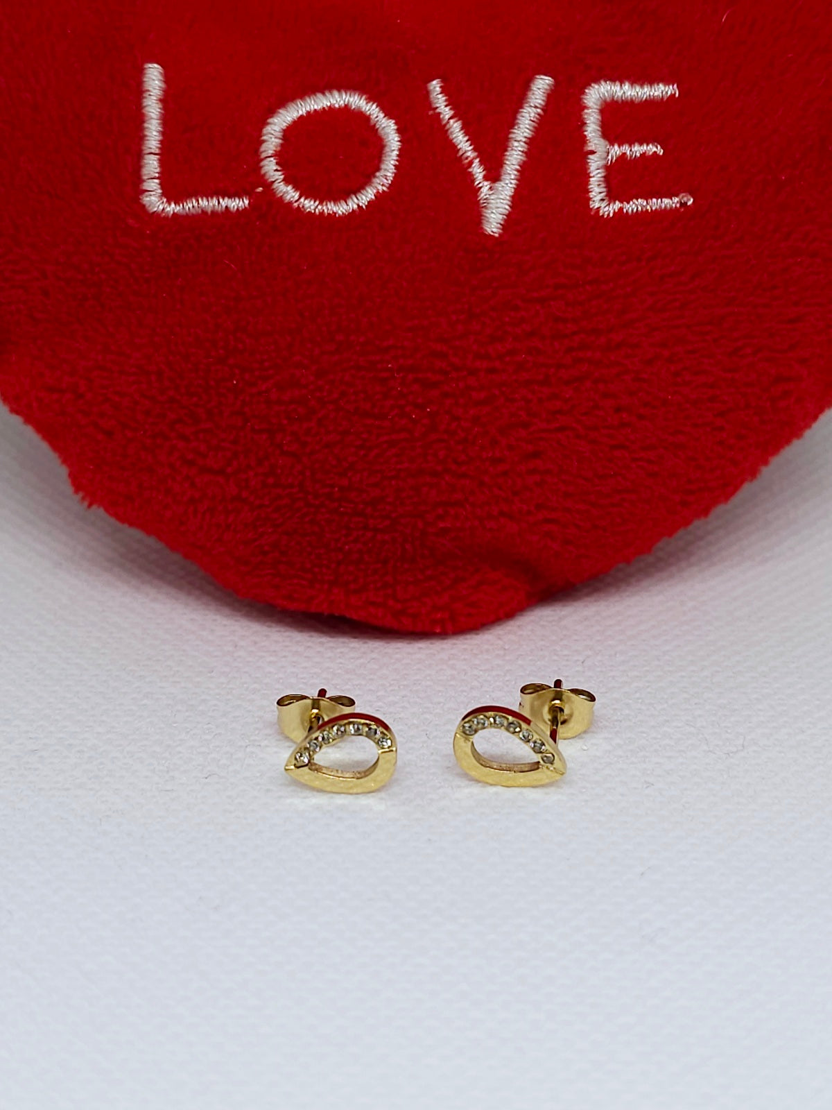 Boucles d’oreilles goutte dorée brillante