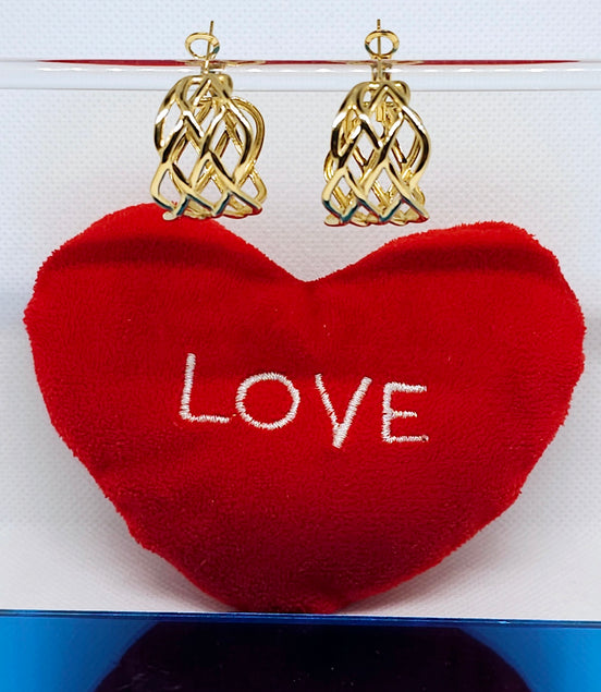 Boucles d’oreilles acier inoxydable élégantes