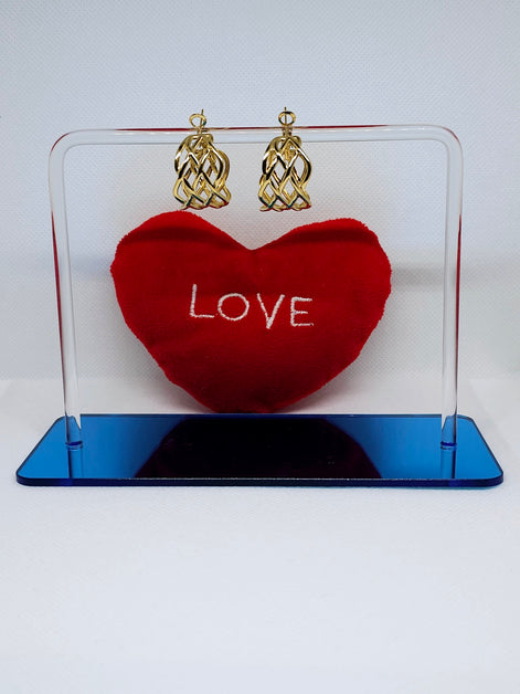 Boucle d'oreilles Kathleen Golds En Acier Inoxydable