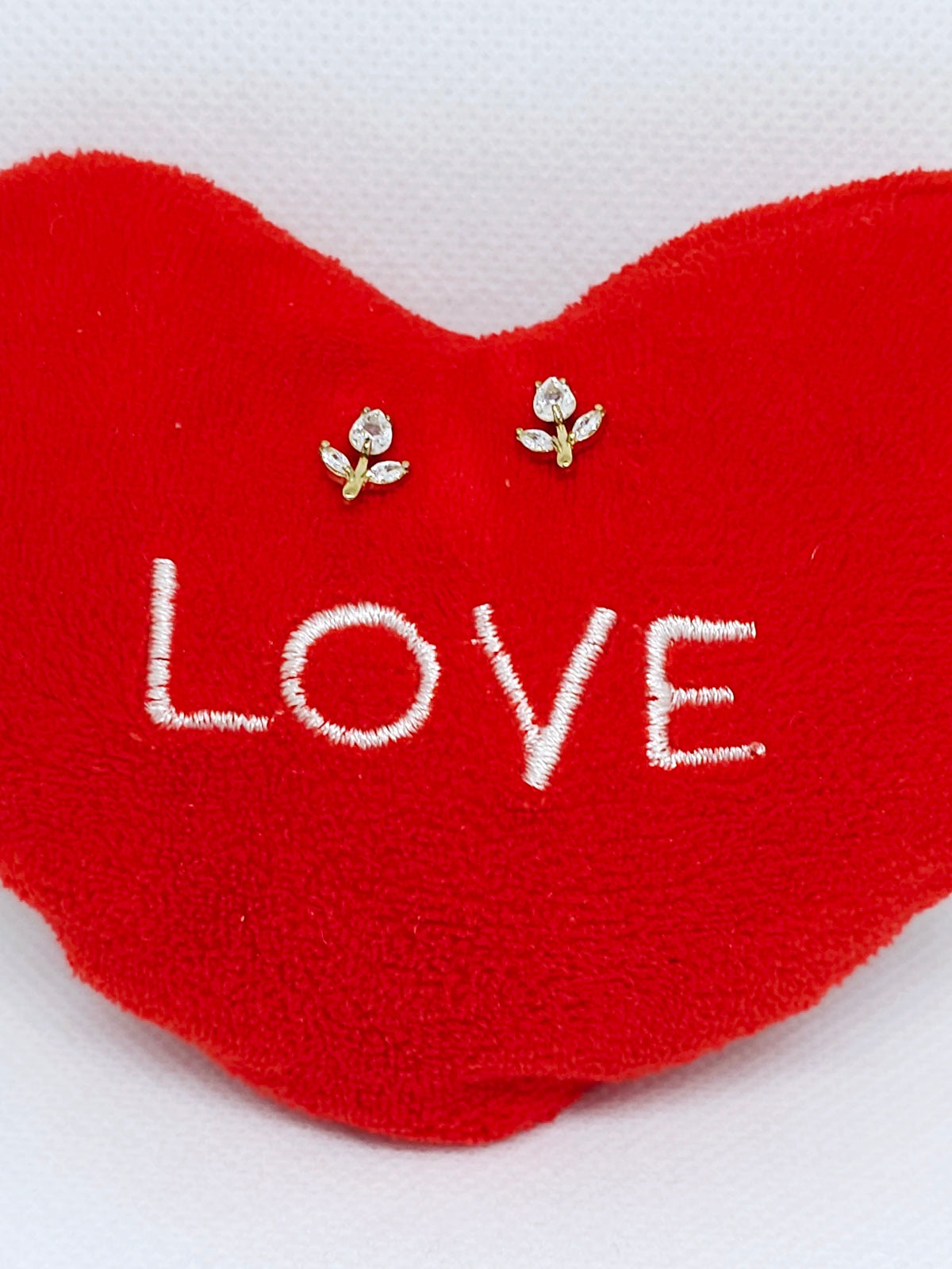 Boucles d’oreilles feuilles dorées brillantes