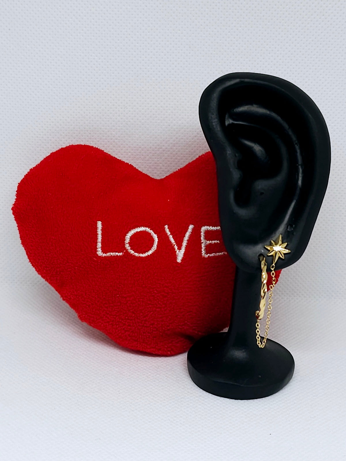 Boucles d’oreilles dorées étoilées élégantes