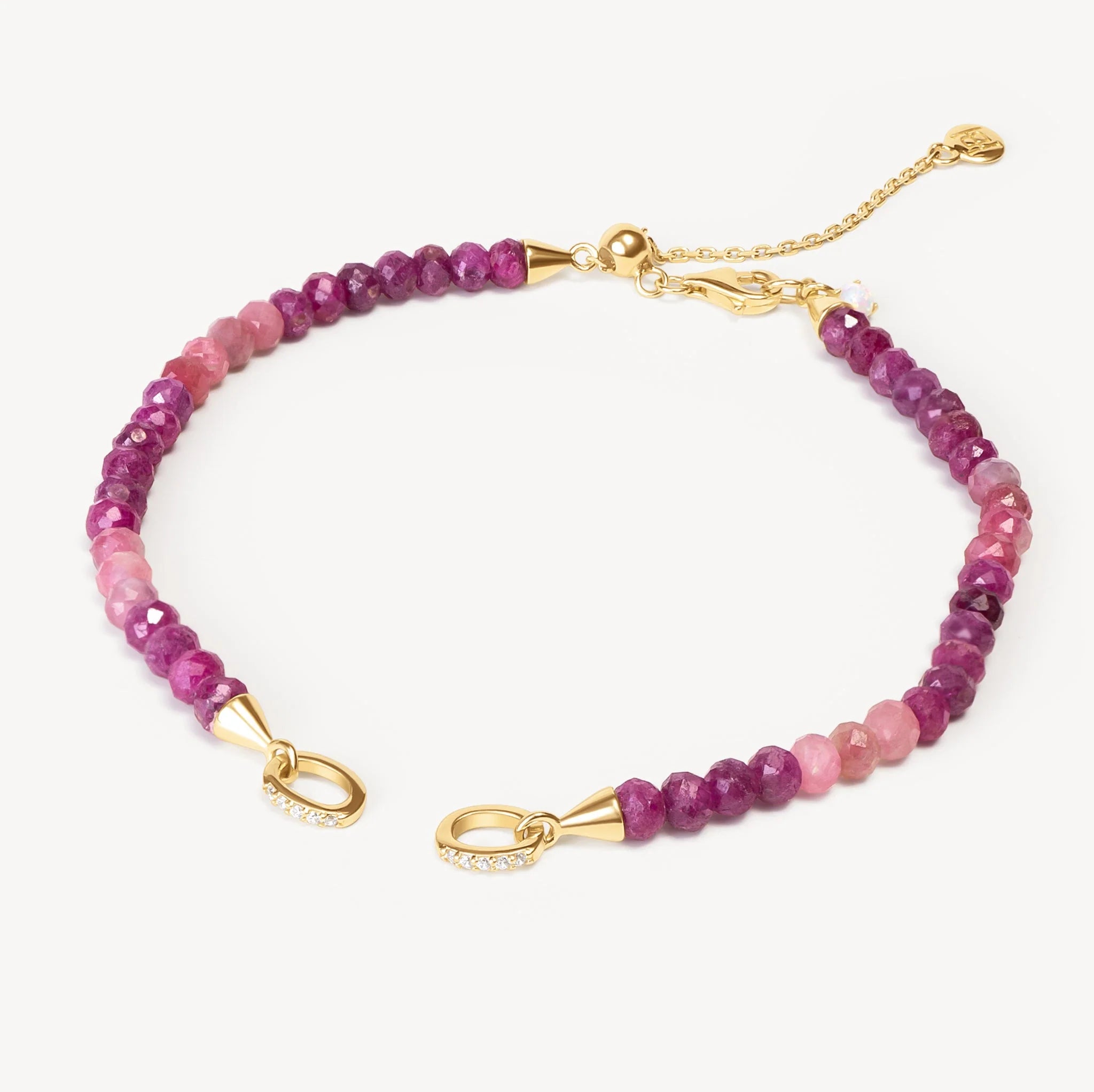 Warm Gradient Charm Bracelet Base