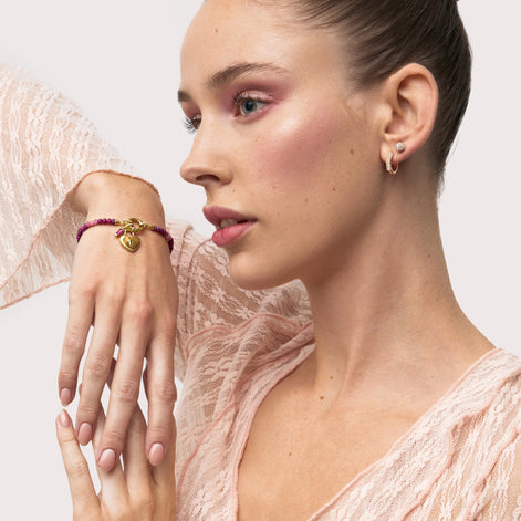 Warm Gradient Charm Bracelet Base