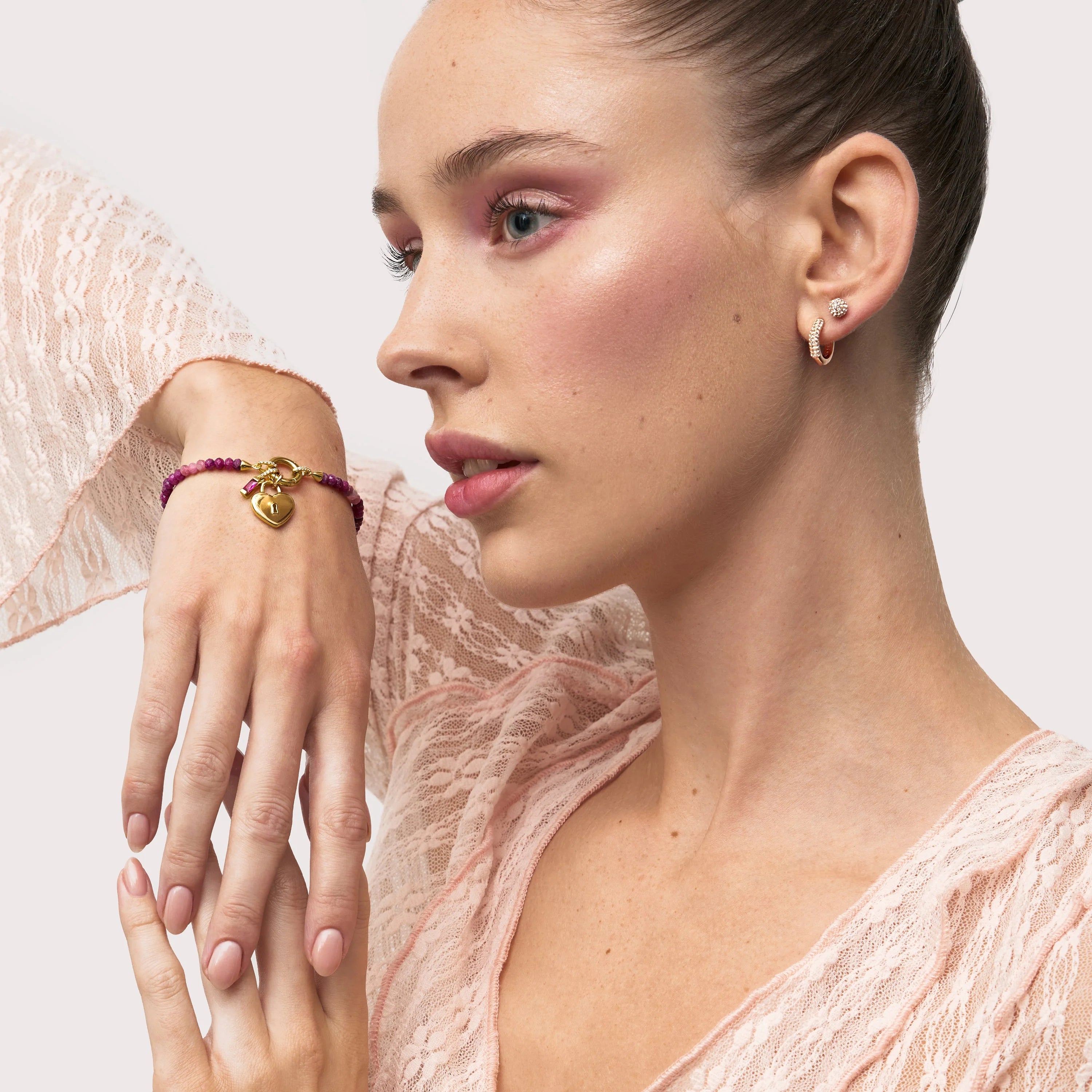 Warm Gradient Charm Bracelet Base