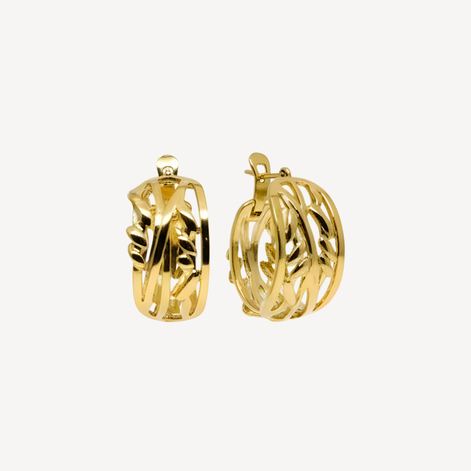 Boucles d'oreilles Léna Créole Golds