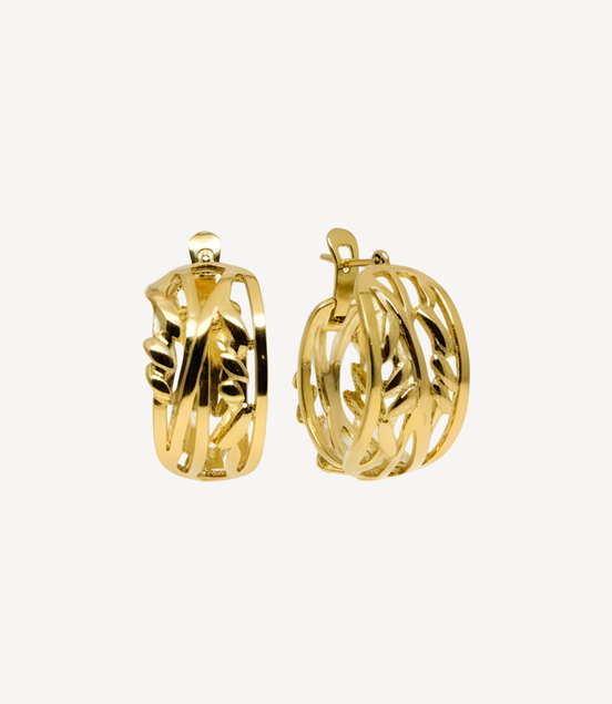 Boucles d'oreilles Léna Créole Golds